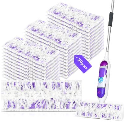 30 Pack Power Mop Pad Refills for Swiffer PowerMop Multi-Surface Mop, Powermop Multi-Surface Mop Pad Replacement Kit