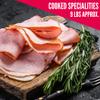 Rosemary Cooked Ham (9-10 lbs approx.) - Italian Prosciutto Cotto Alta Qualit MARTELLI, Oven-Roasted with Rosemary, Hand-Tied and Gluten-Free - Product of Italy view 2
