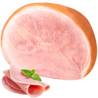 Cooked Ham (10 lbs approx.) - Half Cut Italian Prosciutto Cotto MARTELLI, Slow-Cooked for Delicate Flavor, Gluten-Free and Dairy-Free - Product of Italy