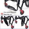 Folding Lightweight Wheelchair Anti-tippers, and Quick Release Wheels -with Anti-Tipper, All Terrain Wheelchair for Adults, Disabled, Elderly(Black,Seat Width 40cm/15.74in) view 3