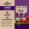 B.uck Naked Bears Grape Elderberry Gummy Bears 3.5 oz (Pack of 12) view 3