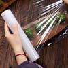 Kitchen Plastic Wrap, Fresh Keeping Bag Cling Wrap Plastic Food Wrap with Slide Cutter Plastic Wrap Stretch Plastic Wrap Bowl Covers, Cling Film (Clear,12X12 inch 600 Pieces) view 1