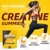 Razuhu Creatine Monohydrate Gummies for Men & Women, 4g of Creatine Monohydrate per Serving for Maximum Power Strength, Performance, Sugar Free, Vegan, Pre-Workout Supplement(120 Count)-Mango view 3