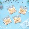 200 Pcs Snowflake Cellophane Cookie Bags - 4x4 Inch Clear Winter-Themed Self-Adhesive Plastic Treat Candy Gift Bags for Christmas Party Favors, Holiday Gift Wrapping, and Seasonal Baking Supplies view 4