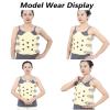 SFKLYU Thoracolumbar Fixed Spinal Brace Spine Decompression Back Brace Adjustable Thoracolumbar Orthosis Support for Neck Back Shoulder Pain Relief,Flesh,M view 4
