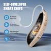 Flaygo Rechargeable Hearing Aids for Seniors' Hearing Loss - Latest 16-Channel Digital OTC Hearing Aid with Intelligent Noise Cancellation, Medical-Grade Materials, Comfortable Wearing,Beige view 2