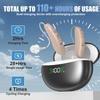 Flaygo Rechargeable Hearing Aids for Seniors' Hearing Loss - Latest 16-Channel Digital OTC Hearing Aid with Intelligent Noise Cancellation, Medical-Grade Materials, Comfortable Wearing,Beige view 3