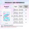120PCS Smell Proof Mylar Bags,7.8"x11.8" Resealable Bag for Small Business,Holographic Packaging Bags with Clear Window,Foil Pouch Sample Snack Candy Jewelry Bag for Party Favors(White) view 2