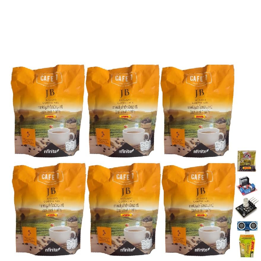 Delicious Mush Mellow Cafe7JB Coffee Roasted Arabica Coffee Premium quality 10 Sachets/Box(150g) Set 6 No0887899695 By Beautygoodshop [Get Free For You Beauty Gifts]