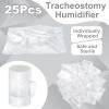 Threlaco 25 Pcs Tracheostomy HME Heat Moisture Exchanger Individually Package Tracheotomy Humidifier Tracheostomy Supplies view 2