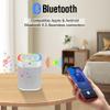 LUXSWAY White Noise Sound Machine with Night Light, 70 Non-looping Sounds, Rechargeable Sleep Sound Machine, Bluetooth Speaker for Party Camping, Sleep Aid for Baby Adults Privacy Nursery & Gifts view 3