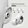 Vosaf Ear Plugs for Sleeping Noise Cancelling, Soft EarPlugs for Concert, 45dB Reusable Ear Plugs for Noise Reduction with 8 Ear Tips, Comfortable Silicone Earplugs for Sleep, Work, Travel (White) view 4