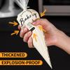 100 Pcs Disposable Piping bags, Anti Burst Pastry Bag - Thickened Pastry Bags, Tipless Piping bags For Royal Icing, Ideal for Cakes And Cookies Decoration (12 Inch) view 4