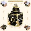 13th Birthday Money Box for Boys Girls, 13 Years Old Birthday Decorations, Fun Pull-Out Cash Gift Box for Parties, Ideal for 13th Birthday Surprises with 35PCS Bags view 4