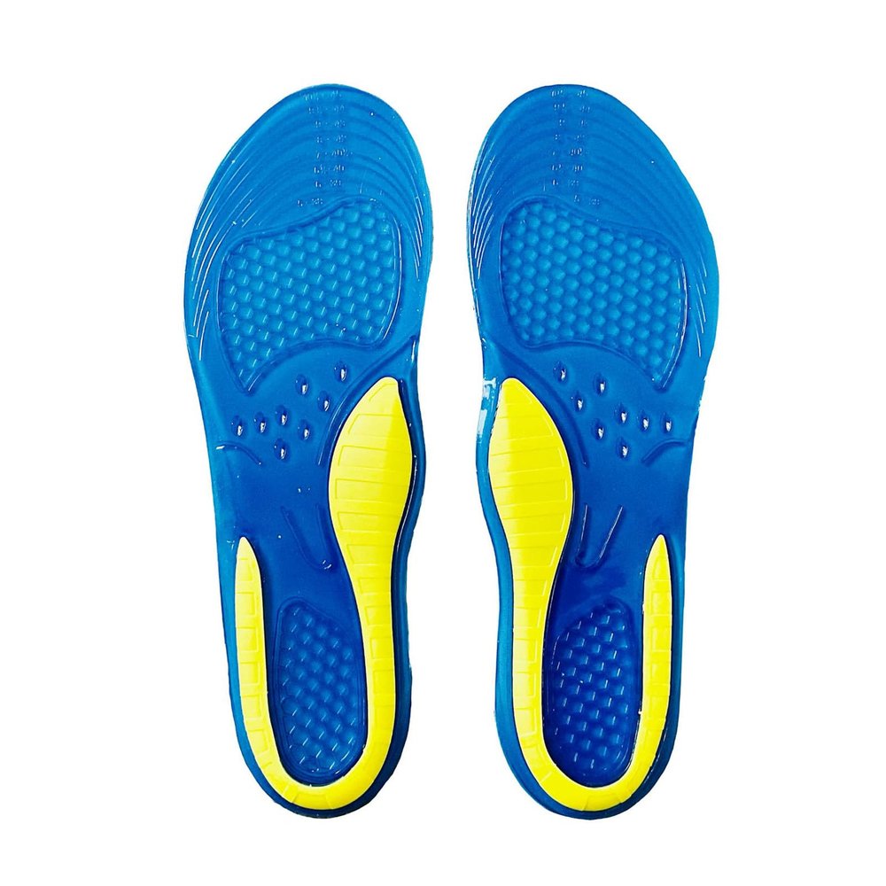 2 Pairs Goofort 3D-Xpain Anti-Fatigue Gel Insoles for Pain Relief & Plantar Fasciitis  Comfort Wellington Shoe Inserts for Men & Women Ideal for Working Boots Standing, Walking Inner Sole