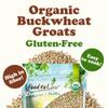 Food to Live - Gluten Free Organic Buckwheat Groats, 1.5 Pounds  Hulled Raw Non-GMO Whole Grain. Quick-Cooking. Perfect for Kasha, Grechka, Cereals view 4