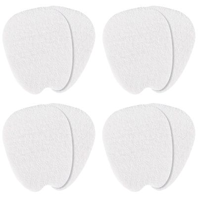 LJJCSFF 4 Pairs Felt Tongue Cushion Pads Self-Adhesive Shoes Insert Non Slip Shoe Pads for Women Shoes Too Loose Men Shoes Too Big