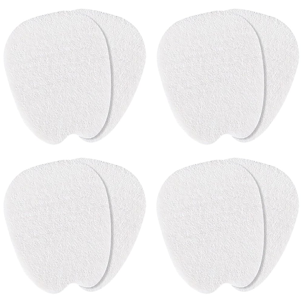 LJJCSFF 4 Pairs Felt Tongue Cushion Pads Self-Adhesive Shoes Insert Non Slip Shoe Pads for Women Shoes Too Loose Men Shoes Too Big