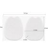 LJJCSFF 4 Pairs Felt Tongue Cushion Pads Self-Adhesive Shoes Insert Non Slip Shoe Pads for Women Shoes Too Loose Men Shoes Too Big view 2