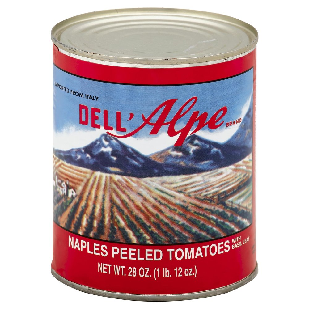 D.ell Alpe Imported Tomatoes 28 oz (Pack of 12)