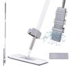Microfiber Mop for Floor , Self Wringing Microfiber Mop 360 Hands Flat Floor Mop and 2 Mop Pads Wet Dry and Dust Mops for Bathroom Kitchen view 1
