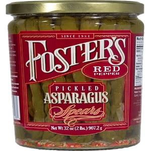 F.osters Asparagus Red Pepper Pickled Products 16 oz (Pack of 6)