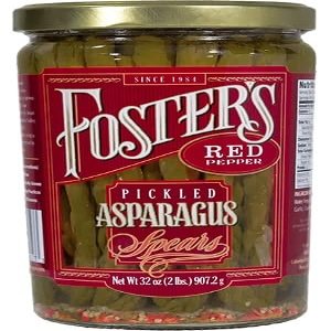 F.osters Asparagus Red Pepper Pickled Products 16 oz (Pack of 6)