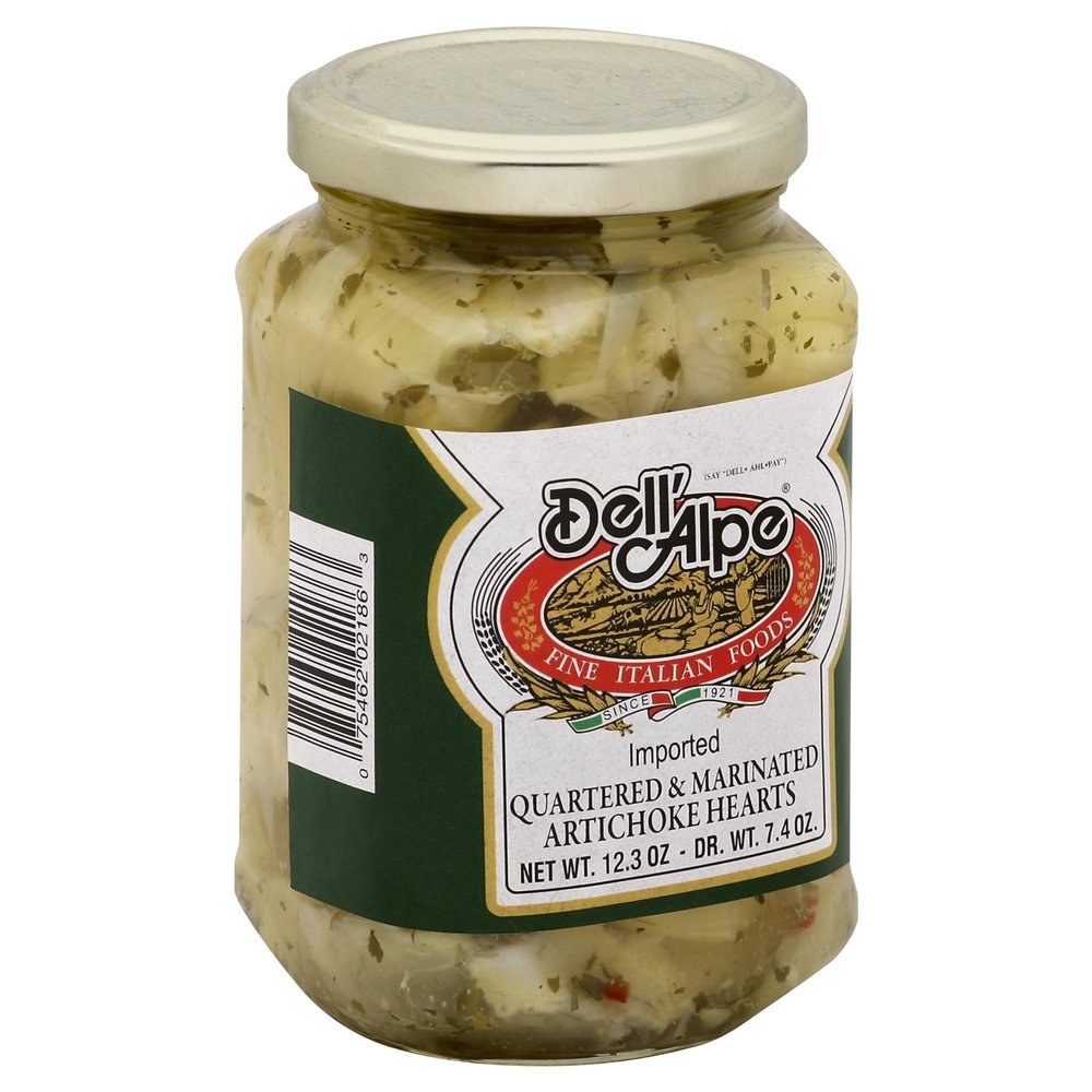 D.ell Alpe Marinated Artichokes 12 oz (Pack of 12)