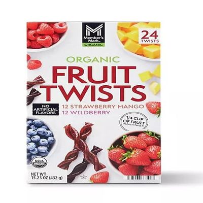 Organic Fruit Twist, Variety Pack, 0.63 oz., 24 pk. by LYNIQUE