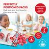 Crispy Craze Freeze Dried Strawberries (12 Snack Sized Bags, 0.5 oz Each), Sliced Strawberry Fruit Crisps, Non GMO, Healthy Snack, No Added Sugar & Additives, 100% Natural, Allergen Free, School Safe view 2