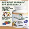 Raise Them Well Childrens Probiotic, Chewable Gut Health Tablets for Kids, Supports Digestion, Immunity & Nutrient Absorption, No Artificial Additives, Mixed Berry, 60 Servings view 4