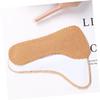 4 Pairs Cork Cropped Insole Adhesive Insoles Anti Insoles Shoes Inserts High Heels Insoles Absorption Insoles Cork Shoes Insoles Cork Insoles Men and Women Emulsion Half Size pad/604 view 2