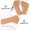 4 Pairs Cork Cropped Insole Adhesive Insoles Anti Insoles Shoes Inserts High Heels Insoles Absorption Insoles Cork Shoes Insoles Cork Insoles Men and Women Emulsion Half Size pad/604 view 3