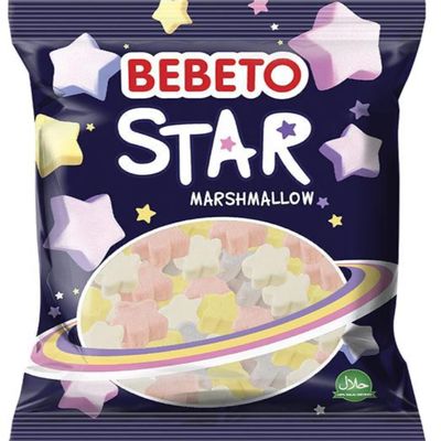 Star Shaped Marshmallows | Perfect for Campfires, S'mores, Party Favors, Christmas, Halloween, Stocking, Basket Stuffer Candy Gift Holiday Tree Marshmallows.