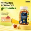 SOHM Individually Wrapped Vitamin C 60000mcg + Echinacea 10000mcg 60 Count, Supports Healthy Immune Health, Vitamin C Gummies,Echinacea Gummies Adults,Vitamin C for Men & Women Vegetarian view 2