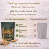 Ajo Japones 3oz (Japanese Garlic) Premium Quality resalable Bag Keeps Garlic Always Fresh! Crafted By Nature100% All Natural view 3