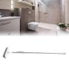 2 in 1 Floor Brush Scrubber, 180 Degree Rotating Long Handle Grout Brush Stiff Bristle Tile Brush for Cleanse Bathroom Kitchen (White) view 2