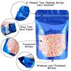 150 Pcs Mylar Bags for Food Storage, 5x8 Mylar Bag with Window Stand Up, Small Holographic Resealable Bags Smell Proof Bag Food Packaging for Small Business Freeze Dried Candy Jewelry Foil Packaging view 2