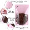 150 Pcs Mylar Bags for Food Storage, 5x8 Mylar Bag with Window Stand Up, Small Holographic Resealable Bags Smell Proof Bag Food Packaging for Small Business Freeze Dried Candy Jewelry Foil Packaging view 2