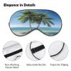 Eye Mask, Sea Palm Trees Printed Sleeping Eye Mask,Night Eye Mask,Blackout Sleeping Eye Mask,Travel Eye Mask view 3