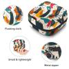 Tampons Collect Bags for Women Girls, Sanitary Napkin Storage Disposal Pouch, Lightweight Menstrual Cup Bag Colorful Abstract Hand Drawn Pattern view 3
