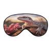 Eye Mask, White Lizard Printed Sleeping Eye Mask,Night Eye Mask,Blackout Sleeping Eye Mask,Travel Eye Mask view 1