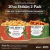 Belmont Peanuts Holiday Gift Bundle with Sea Salt and Butter Toffee Virginia Peanuts, 20 oz (2 Pack)  Hand Seasoned, No Preservatives, Absolutely Delicious  A Secret Santa Favorite view 2