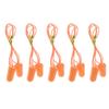 5 Pairs Soft Ear Plug with Cords, Reusable Hearing Protection Earplug with Carry Case, Easy Clean and Storage view 2