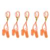 5 Pairs Soft Ear Plug with Cords, Reusable Hearing Protection Earplug with Carry Case, Easy Clean and Storage view 3