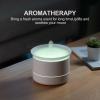 200ml Essential Oil Diffuser, Quiet Aromatherapy Mist Diffusers for Essential Oils, Cool Mist Air Humidifier Ultrasonic Oil Diffuser, 7 Colors Light for Bedroom, Home Office SPA Yoga (White) view 4