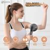 BDLENTIL Handheld Cellulite Massager, Lymphatic Drainage Massager, Body Sculpting Machine with Lipo Roller for Stomach Belly Butt Arm Leg Fat, Wide Area Electric massagers vibrating Used at home Black view 2