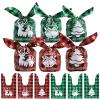 100Pcs 6 Styles Christmas Goodies Bags - Gift Bags for Christmas Party Favors view 1