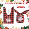 100Pcs 6 Styles Christmas Goodies Bags - Gift Bags for Christmas Party Favors view 2