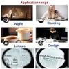 Magnifier Loupe Magnifier with Light, 2X 4X Desktop Clamp-on 2 in 1 Magnifying Lamp,Reading Magnifying Glass with Stand, Daylight Bright Led Lights Flexible Gooseneckfor Hobbi view 4